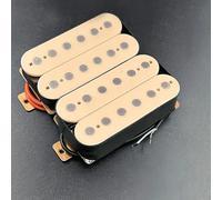 Pickup Humbucker Per Chitarra Elettrica A 6 Corde Doppia Bobina Parte Superiore Piatta Pezzi Polari Pickup Per Chitarra Elettrica Pickup Al Ponte O Al Manico(B+N B)