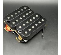Pickup Humbucker Per Chitarra Elettrica A 6 Corde Doppia Bobina Parte Superiore Piatta Pezzi Polari Pickup Per Chitarra Elettrica Pickup Al Ponte O Al Manico(B+N A)