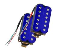 Pickup Humbucker per chitarra elettrica blu a quattro condotte con parti di chitarra scudo Pickup Professionale Per Chitarra Elettrica