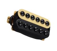 Pickup Humbucker per chitarra elettrica in metallo regolabile giallo-nero Parti per chitarra con bobina in plastica Pickup Professionale Per Chitarra Elettrica (Color : Bridge)
