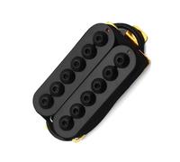 Pickup Humbucker per chitarra elettrica in metallo regolabile nero Parti per chitarra con bobina in plastica Pickup Professionale Per Chitarra Elettrica (Color : Bridge)