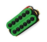 Pickup Humbucker per chitarra elettrica in metallo regolabile verde, parti di chitarra con bobina in plastica Pickup Professionale Per Chitarra Elettrica (Color : Neck)