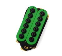 Pickup Humbucker per chitarra elettrica in metallo regolabile verde, parti di chitarra con bobina in plastica Pickup Professionale Per Chitarra Elettrica (Color : Bridge)