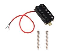 Pickup Humbucker per chitarra elettrica, ponte Alnico V, nero