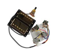 Pickup Humbucker Per Chitarra Pickup Al Manico E Al Ponte Cablaggio Push-pull Set A Taglio Singolo Per Parti Di Chitarra Pickups Set per Chitarra Elettrica (Color : 03)