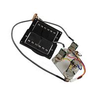 Pickup Humbucker Per Chitarra Pickup Al Manico E Al Ponte Cablaggio Push-pull Set A Taglio Singolo Per Parti Di Chitarra Pickups Set per Chitarra Elettrica (Color : 04)