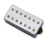 Pickup Humbucker Per Chitarra Pickup Per Chitarra Elettrica LP Doppio Wireframe Set Di Pickup Per Chitarra A Sette Corde Cromato Oro Lunghezza 58mm62mm(Silver,58mm)