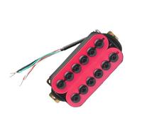Pickup Humbucker rosa per chitarra elettrica regolabile in metallo Bellissime parti di ricambio per chitarra Pickup Professionale Per Chitarra Elettrica (Color : Bridge)