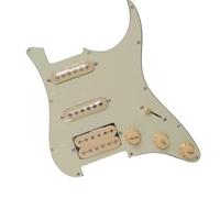 Pickup Humbucker SSH Battipenna caricato precablato per parti di ricambio per chitarre elettriche ST Set Battipenna Pickup(Vintage Green)