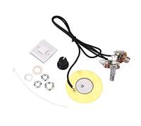 Pickup in metallo da 50 mm trasduttore piezo trasformatore prewired pick up per chitarra mandolino violino ukulele accessori banjo installazione facile