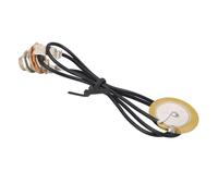 Pickup Jack Piezoelettrico per Chitarra Acustica, Trasduttore Piezoelettrico Pickup per Chitarra con Jack Amplificatore Precablato Accessori per Strumenti Professionali