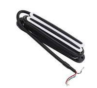 Pickup Magnetico Elettrico Per Chitarra Elettrica ST 4 Stringhe Con Riduzione Del Rumore Design Twincoil Rail Per Collo Della Chitarra Dimensioni 84x24x21mm In Lega
