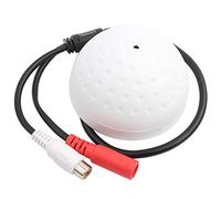 Pickup, Mini microfono Pickup 100m² HiFi Monitoraggio Microfono Testa per telecamera di sicurezza CCTV Sistema di sorveglianza DVR