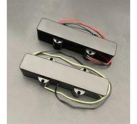 Pickup Per Basso A 4 Corde Sigillato Con Magnete In Ceramica Per For JB Parti Di Basso Elettrico Stile Accessori di Ricambio per Chitarra (Color : 1 set)