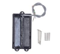 Pickup per basso elettrico a 4 corde con bobina doppia chiusa e senza rumore, humbucker che elimina il ronzio e offre un tono ricco e caldo, pickup di ricambio diretto con viti e