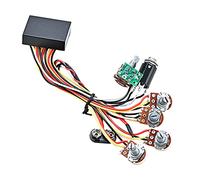 Pickup per basso Pickup per basso per chitarra Pickup a 3 bande EQ attivo e passivo Preamplificatore per basso elettrico Pickup Circuito Sostituzioni