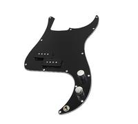 Pickup Per Battipenna Caricato Precablato Per Basso Alnico 5 Per Basso A 4 Corde PB 3 Strati Nero
