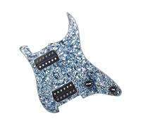 Pickup Per Battipenna Di Chitarra Elettrica Accessori Per Strumenti Musicali Professionali Pickup Alnico 5 Precablati Kit HH Singolo/humbucker(Bk Grey pearl)