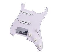 Pickup Per Battipenna Di Chitarra Elettrica Accessori Per Strumenti Pickup Con Battipenna A Tre Strati AlNiCo Per Chitarra Elettrica SSH(Wh Bk Wh)