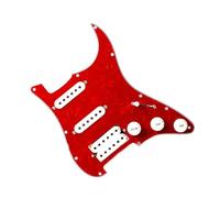 Pickup Per Battipenna Di Chitarra Elettrica Accessorio Per Principianti Pickup Battipenna SSH Per Assemblaggio Pre Linea Per Chitarra Elettrica(R Pearl wh)