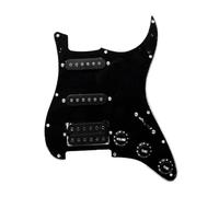 Pickup Per Battipenna Di Chitarra Elettrica Accessorio Per Principianti Pickup Battipenna SSH Per Assemblaggio Pre Linea Per Chitarra Elettrica(Bk bk pickup)