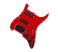 Pickup Per Battipenna Di Chitarra Elettrica Accessorio Per Principianti Pickup Battipenna SSH Per Assemblaggio Pre Linea Per Chitarra Elettrica(R Pearl bk)