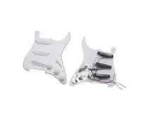 Pickup Per Battipenna Di Chitarra Elettrica Battipenna Per Chitarra Elettrica Pickup A Tre Pezzi Accessori Per Strumenti Musicali(White)