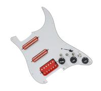 Pickup Per Battipenna Di Chitarra Elettrica Il Cavo Pickup Per Battipenna Per Chitarra SSH Viene Fornito Preinstallato Con Doppie Bobine(Wh Red)