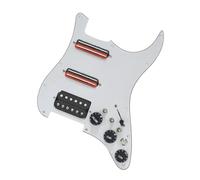 Pickup Per Battipenna Di Chitarra Elettrica Il Cavo Pickup Per Battipenna Per Chitarra SSH Viene Fornito Preinstallato Con Doppie Bobine(WH red w bk)