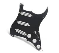 Pickup Per Battipenna Di Chitarra Elettrica Il Pickup Battipenna Precablato SSS È Adatto Per Accessori Colorati Per Chitarra Elettrica Professionale(Wh BK)