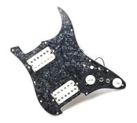Pickup Per Battipenna Di Chitarra Elettrica Kit Pickup Per Chitarra Professionale Single Coil Cut Alnico 5(White Black2)