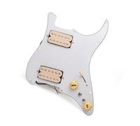 Pickup Per Battipenna Di Chitarra Elettrica Pickup Per Battipenna Per Chitarra Elettrica HH Accessori Per Strumenti A Tre Sezioni(Red)