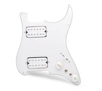 Pickup Per Battipenna Di Chitarra Elettrica Pickup Per Battipenna Per Chitarra Elettrica HH Accessori Per Strumenti A Tre Sezioni(Bk)