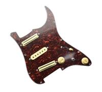 Pickup Per Battipenna Di Chitarra Elettrica Pickup Per Battipenna Precablato Per Chitarra HSH A 3 Strati E 11 Fori Doppia O Singola Bobina(Red)