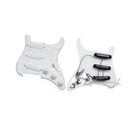 Pickup Per Battipenna Di Chitarra Elettrica Set Di Pickup Per Battipenna Per Chitarra Elettrica Confezione Da 2 Pannello In Celluloide A Bobina Singola/doppia Bianco Perla O Nero(Pearl White)