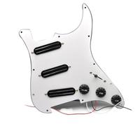 Pickup per battipenna per chitarra elettrica Gruppo Pannello Pickup Singolo Per Chitarra Elettrica ST Piccolo Pannello Pickup Mini Pickup A Doppia Traccia 500k (Color : 4)