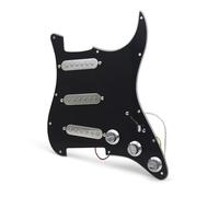 Pickup Per Battipenna Per Chitarra Elettrica Il Gruppo Di Protezione Del Pickup Della Chitarra Elettrica È Adatto Per Il Circuito Del Pannello Della Chitarra Elettrica ST SSS(Black)