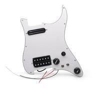 Pickup Per Battipenna Per Chitarra Elettrica Il Gruppo Piastra Di Protezione Per Pickup Per Chitarra Elettrica Alnico È Adatto Per Pickup Magnetici HH(Black)