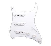 Pickup per battipenna per chitarra elettrica Parti Circuito Di Assemblaggio Del Circuito Della Copertura Anteriore Del Battipenna Per Chitarra Elettrica Singola ST/SQ Di Fascia Alta Colore Zebrato B