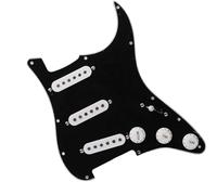 Pickup per battipenna per chitarra elettrica Parti Circuito Di Assemblaggio Del Circuito Della Copertura Anteriore Del Battipenna Per Chitarra Elettrica Singola ST/SQ Di Fascia Alta Colore Zebrato B