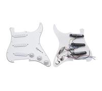 pickup per battipenna pre-cablato 2 Pz Pickup Per Chitarra Elettrica Pickguard Caricati Precablati 11 Fori Single Coil Pickguard Per Chitarra Elettrica Per ST