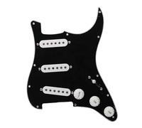 pickup per battipenna pre-cablato Battipenna Per Chitarra Elettrica Con Battipenna Multicolore E Battipenna Precablato Caricato SSS Bianco(4)