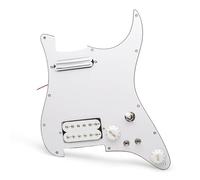 pickup per battipenna pre-cablato Pannello Pickup Doppio Per Chitarra Elettrica ST. Il Pickup Magnetico Alnico5 Può Essere Commutato Su Un Singolo Interruttore A Dondolo(3/4)