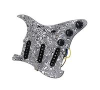 Pickup Per Battipenna SSS Completamente Caricati A 7 Vie Con Set Di Pickup Single Coil Ainico 5 Adatto Per For ST Chitarra Battipenna precablati Set (Color : 11)