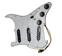 Pickup Per Battipenna SSS Completamente Caricati A 7 Vie Con Set Di Pickup Single Coil Ainico 5 Adatto Per For ST Chitarra Battipenna precablati Set (Color : 04)