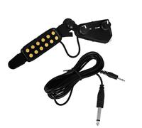 Pickup per buca acustica con cavo audio vibratore magnetico per chitarra acustica Sensore Chitarra Acustica