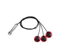 Pickup Per Buca Di Chitarra Acustica Chitarra Acustica Pickup A Tre Pezzi Classica Folk Ukulele Pianoforte A Pollice Senza Trapano Accessori