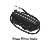 Pickup Per Buca Di Chitarra Acustica Pickup Al Ponte A Doppio Binario Per Chitarra Acustica Elettrica Mini Humbucker Accessori Bk(3/4)