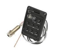Pickup Per Buca Di Chitarra Acustica Pickup Per Chitarra Acustica Con Equalizzatore Strumentale Professionale A Quattro Bande E Microfono Accordatore(3)