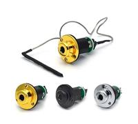 Pickup per chitarra 10 pezzi pickup piezo passivo per chitarra acustica/acustica con puntale rotondo nero/oro/cromo(Chrome for Acoustic)